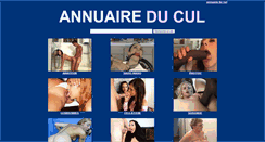 Desktop Screenshot of annuaire-du-cul.com
